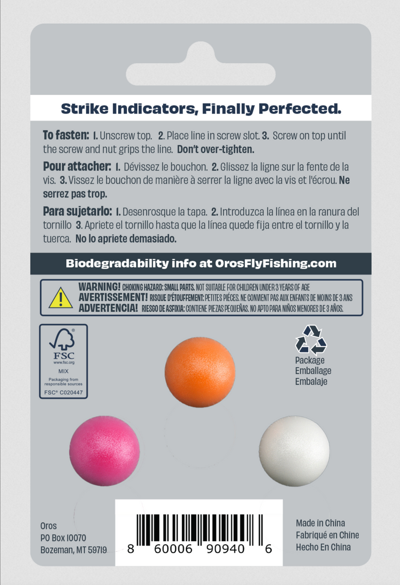 Oros XS Strike Indicators (3 on card)