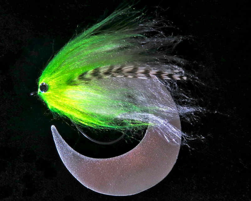 Baitfish Wiggle Tail Chartreuse