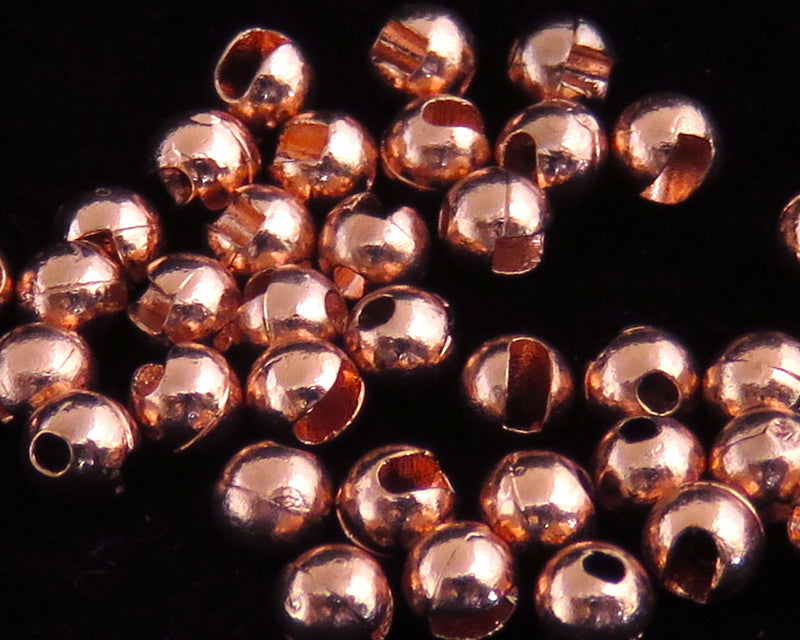 Slotted Bead Copper - 50 pcs.